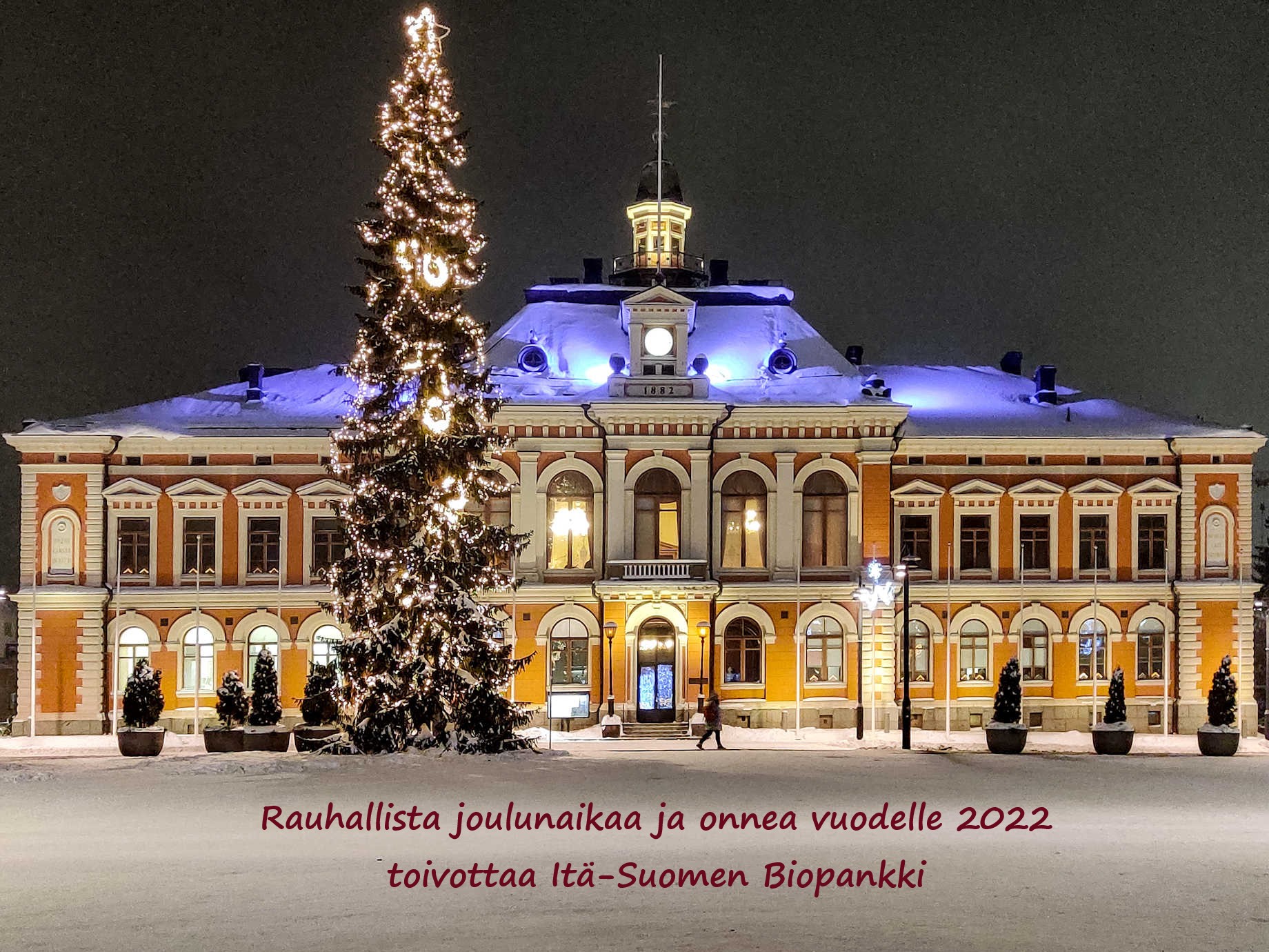 Rauhallista joulua ja hyvää uutta vuotta